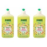 U Green Clean Baby Bitkisel  Biberon Emzik Temizleyici 3 x 500 ml