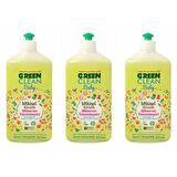 U Green Clean Baby Bitkisel  Biberon Emzik Temizleyici 3 x 500 ml