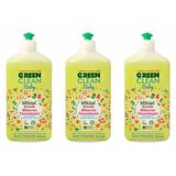 U Green Clean Baby Bitkisel  Biberon Emzik Temizleyici 3 x 500 ml