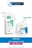 CeraVe Köpüren Temizleyici 236 Ml + Nemlendirici Krem Kavanoz 340 Gr- İKİLİ SET - SKT: 12M