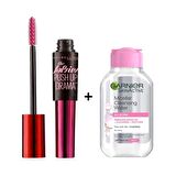 Maybelline New York Maskara Push Up Drama+ Garnier Micellar Kusursuz Makyaj Temizleme Suyu 100 ml
