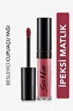 Kadife Dokulu Likit Mat Ruj - Silk Matte Liquid Lipstick - 005 AUTUMN TIMBER - 8690604397341