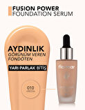 Fusion Power Hafif Yapılı & Yarı Parlak Bitişli SPF20 Serum Fondöten