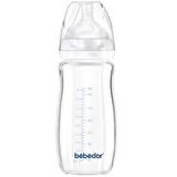 Bebedor Geniş Ağızlı Isıya Dayanıklı Cam Biberon 260ml 51301