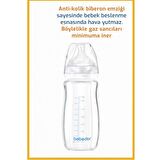 Bebedor Geniş Ağızlı Isıya Dayanıklı Cam Biberon 260ml 51301