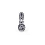 VW Beetle 1999-2010 Cam Açma Kapama İç Kolu Gri 1H0837581D