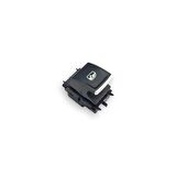 VW Passat B8 2015-2020 Sol Arka Kapı Cam Düğmesi Krom 5G0959855N