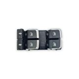 Audi A6 2012-2014 Sol Ön Kapı Dörtlü Cam Düğmesi Krom 4G0959851