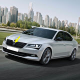 Skoda Superb 2015-2019 Ön Panjur Orta Radar Kapağı 3V0853655