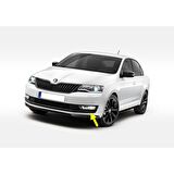 Skoda Rapid 2017-2020 Ön Sol Sis Farı Çerçevesi Kromsuz 5JA807681A