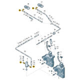 VW Amarok 2013-2016 Fiskiye Memesi Bağlantı Aparatı 3B0955665C