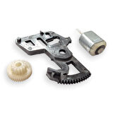 VW Transporter T6 2016-2019 Sağ Elk.li Kapı Kilit Tamir Tk 7E0843653BK