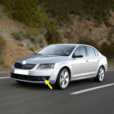 Skoda Octavia A7 2013-2017 Ön Sol Sis Farı İçi Siyah 5E0941701E