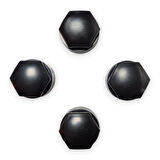 Audi A5 Coupe 2017-2020 Şifreli Bijon Kapağı Siyah 4 Adet 4M0601173C