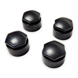 Audi A5 Coupe 2017-2020 Şifreli Bijon Kapağı Siyah 4 Adet 4M0601173C