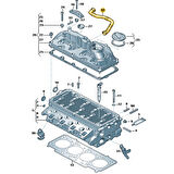 VW Caravelle T6 2016-2019 2.0 TDi Üst Kapak Hava Borusu 03L103493K