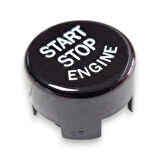 BMW 5 Serisi GT F07 2010-2017 Start Stop Basma Düğmesinin Kapak Siyah