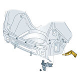 VW Golf 7.5 2017-2020 Arka Tampon Sağ Bağlantı Braketi 5G6807394