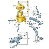 Seat Toledo 2013-2015 1.6TDi CAY Motor Hava Filtre Kutusu 6R0129607E