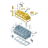 VW Polo 2010-2014 1.6TDi CAY Motor Külbütör Kapağı 03L103469R