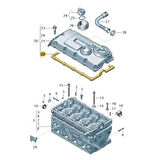 Audi A3 2004-2008 2.0TDi BKD Motor Külbütör Kapak Contası 03G103483