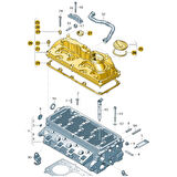 VW Caravelle T6 2010-2015 2.0 Dizel Motor Külbütör Kapağı 03L103469G