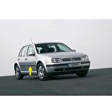 VW Golf 4 1998-2004 Sağ Ön Kapı Çıtası Siyah Plastik 1J4853516J
