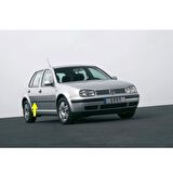 VW Golf 4 1998-2004 Sağ Arka Kapı Çıtası Siyah Plastik 1J4853754D