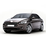 Peugeot 301 2012-2016 Sağ Ön Yolcu Tarafı Güneşlik Gri Renk