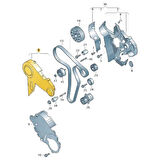 VW Caddy 2011-2015 1.6TDi CAY Motor Triger Üst Kapak 03L109107D