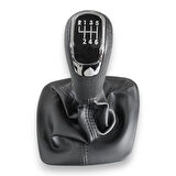 Skoda Yeti 2010-2013 Vites Topuzu Körüğü Siyah 6 İleri 5L1711113M