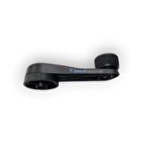 Skoda Roomster 2006-2015 Cam Açma Kapama İç Kolu Siyah 1H0837581D