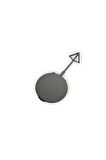Seat Leon 2 2006-2009 Arka Tampon Çeki Çekme Demiri Kapağı 1p0807441c