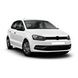 VW Polo 2015-2017 Ön Tampon Sağ Sis Kapağı Sissiz Siyah 6C0853666