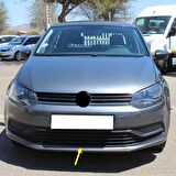VW Polo 2015-2017 Ön Tampon Orta Izgara Kromsuz Siyah 6C0853677