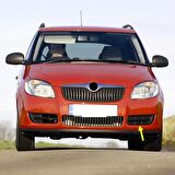 Skoda Fabia 2 Makyajsız 2007-2010 Ön Tampon Sol Kapak Sissiz 5J0807367