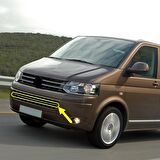VW Caravelle T6 2010-2015 Ön Tampon Orta Izgara Krom Çıtası 7E5853761