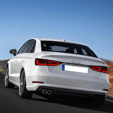 Audi A3 Sedan 2013-2016 Sol Dış Dikiz Aynası Camı Isıtmalı 8V0857535E