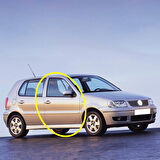 VW Polo HB 2000-2002 Sağ Ön Kapı Fitili Contası 6N4867365D