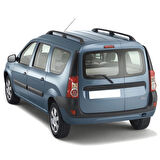 Dacia Logan MCV 2007-2012 Arka Cam Silecek Kolu Silgi Kapak Takımı