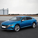 VW Arteon 2021-2024 Orta Konsol Bardaklık Sürgülü Kapak Perdesi Siyah