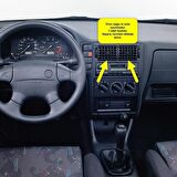 VW Polo HB 1994-1999 Orta Klima Kalorifer Izgarası Mazgalı 6K0819755