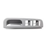 VW Bora 1999-2005 Sol Ön Kapı Dörtlü Cam Düğmesi Yuvası Gri 3B1867171E