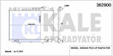 Nissan Motor Su Radyatoru Skystar 03> Manuel (450x691x26) - Kale 362900