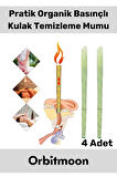 Premium Seri Kulak İçi Kir Temizleme Hava Basınçlı Doğal Aromaterapi Mumu 4 Adet