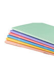 Colors A5 60 Yaprak KARELİ Karton Kapak Mavi