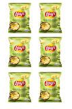 Lay`s Sirke - Tuz Patates Cipsi 6x95 gr 