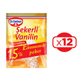 Dr. Oetker Şekerli Vanilin 15'li 75 gr x 12 Paket