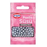 Dr.oetker pasta süsü gümüş inci 10gr