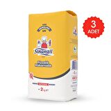 Sinangil Sarı Semolina Un 2KG 3 Adet